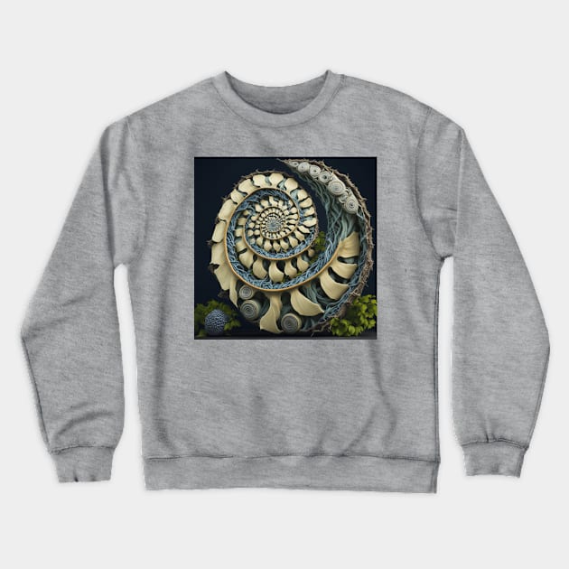 Nautilus Crewneck Sweatshirt by Kimberism